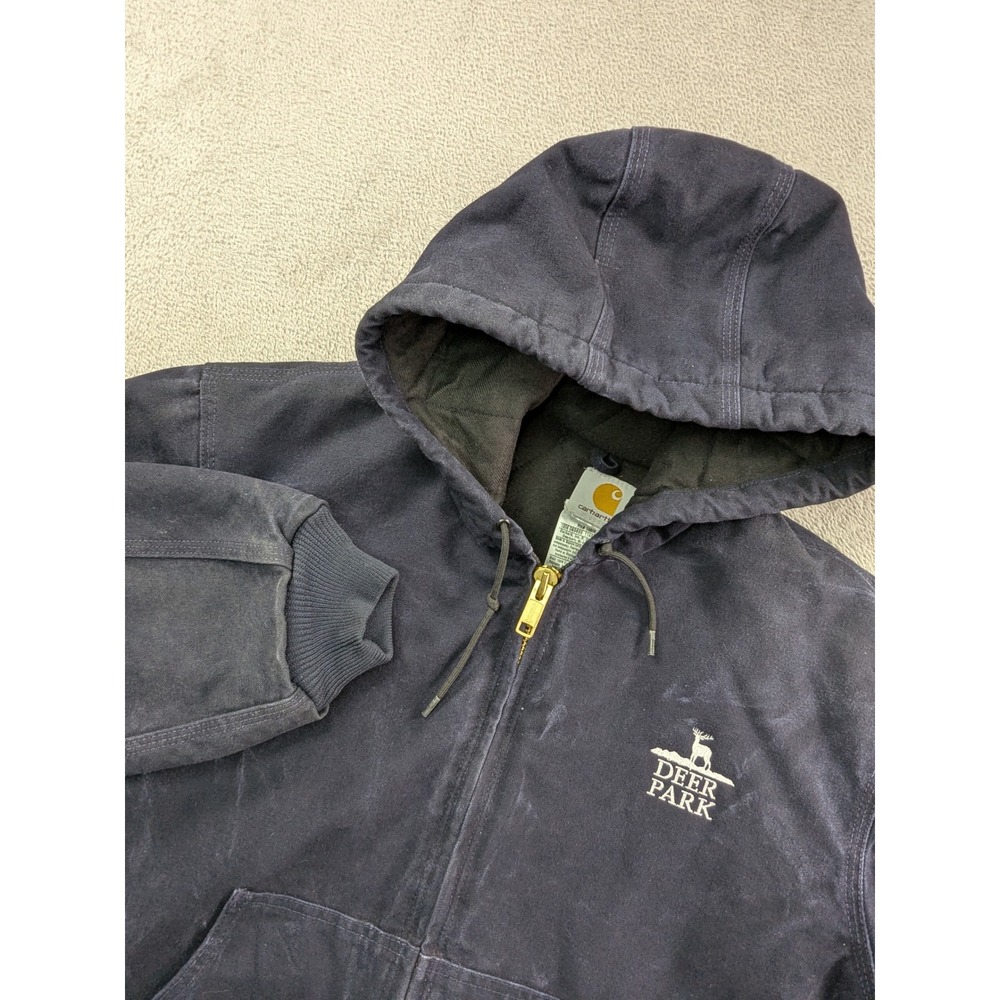 Carhartt J130 MDT Sandstone Active Jacket Midnight Blue Mens Large Regular